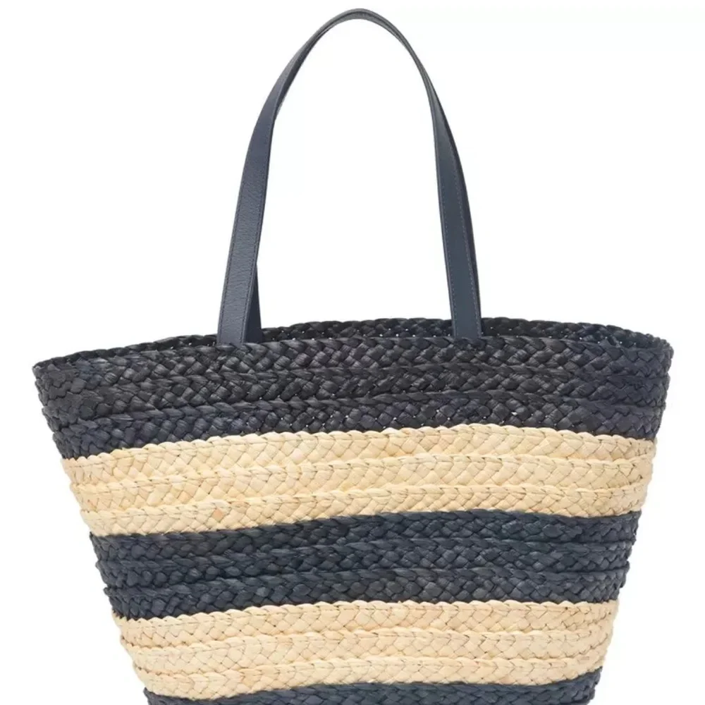 Kate Spade NWT Out and About Straw Tote from Shore Thing Line Retails $298 - Picture 9 of 14
